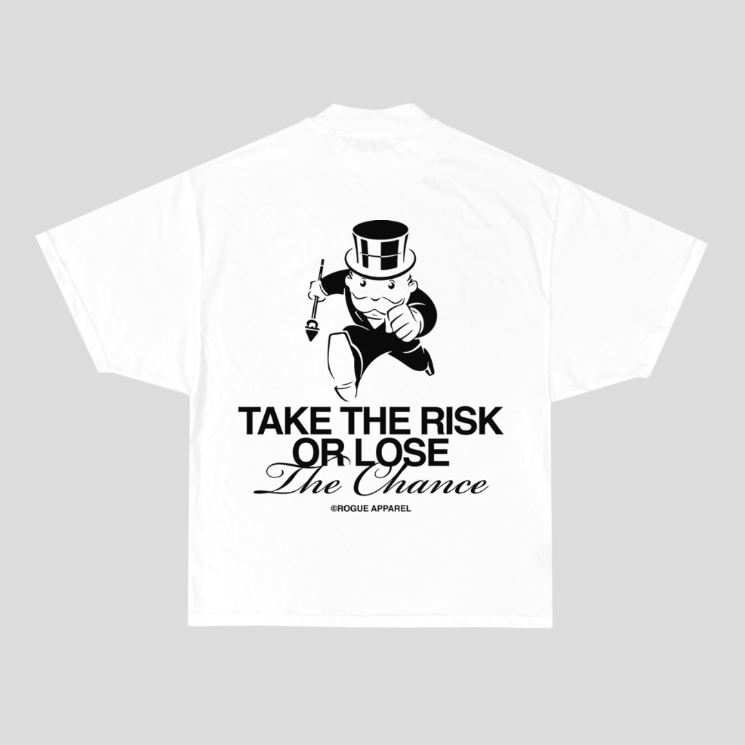 Heavyweight TAKE THE RISK T-Shirt